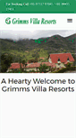 Mobile Screenshot of grimmsvillaresorts.com